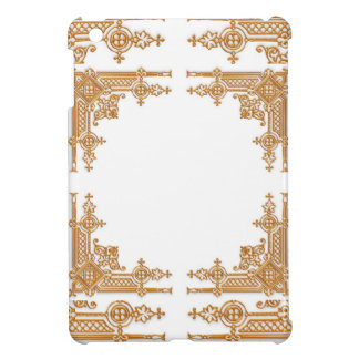 Intricate Gold Lattice Oberhausen iPad Mini Cases