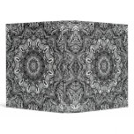 Intricate Kaleidoscope 3 Ring Binder