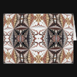 Intricate Patchwork Greeting Card