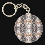Intricate Patchwork Keychain