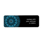 intricate snowflake custom return address label intricate snowflake custom return address label