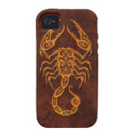 Intrictate Stone Scorpio Symbol Case-Mate iPhone 4 Case