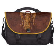 Intrictate Stone Virgo Symbol Bag For Laptop