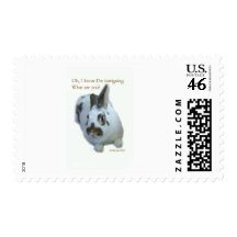 Intrigue Bunny Stamp