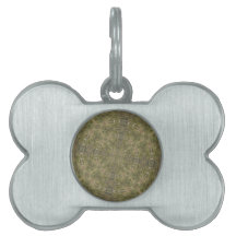 Intriguing Designed Pattern Pet Tags