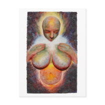 Introspect Postcard by threesalamanders Introspect Postcard