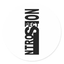 Introspection Sticker