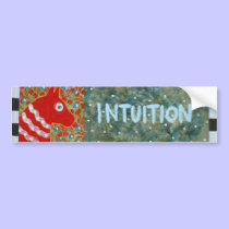 Intuition bumper stickers by theresemay Intuition bumper stickers