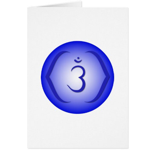 Intuition Chakra - Ajna Greeting Card
