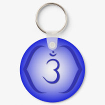 Intuition Chakra - Ajna keychains by livingzen Intuition Chakra - Ajna keychains