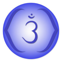 Intuition Chakra - Ajna stickers by livingzen Intuition Chakra - Ajna stickers