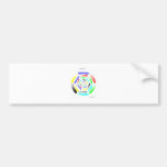 Intuition Mandala Bumper Stickers