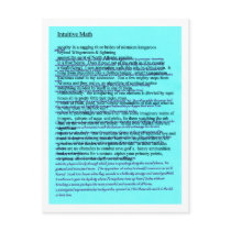 intuitivemath 001 postcards by tangiblepsyche intuitivemath 001 postcards