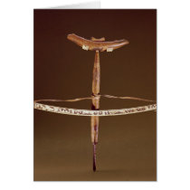Inuit bow drill greeting card