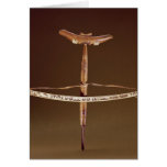 Inuit bow drill greeting card