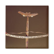 Inuit bow drill magnet