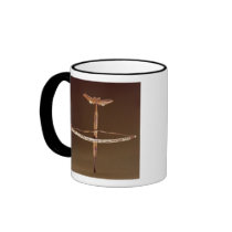 Inuit bow drill coffee mug