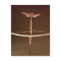 Inuit bow drill post card