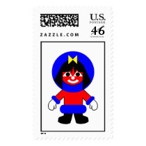 Inuit Girl postage