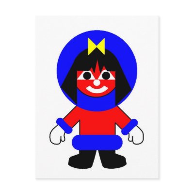 Inuit Girl Postcards by lonvig