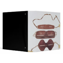 Inuit sun/snow 'glasses' binders