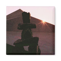 Inuit Sunset Magnet