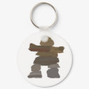 Inukshuk keychains
