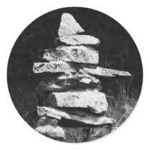 Inukshuk Stands Strong Stickers