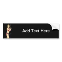 Invasion Of Amazon Women Bumper Sticker