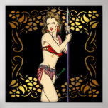 Invasion Of Amazon Women Print