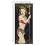 Invasion Of Amazon Women Custom Rack Card