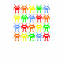 Invasion of the Multi-Color Nano-bots t-shirts by artberry Invasion of the Multi-Color Nano-bots t-shirts