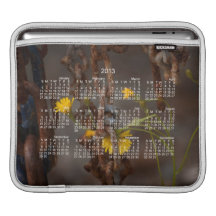 Invasive Flower; 2013 Calendar Sleeves For iPads