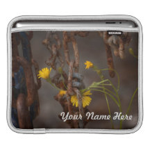 Invasive Flower; Customizable Greetings iPad Sleeves