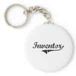 Inventor Professional Job Keychain