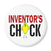 INVENTOR’S CHICK magnets