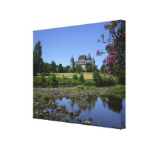 Inverary Castle, Strathclyde, Scotland Stretched Canvas Prints