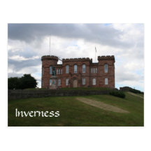 inverness castle hill post cards