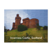 Inverness Castle, Scotland postcards