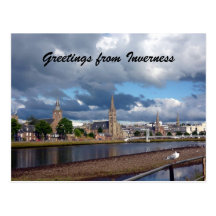 inverness greeting gull postcards