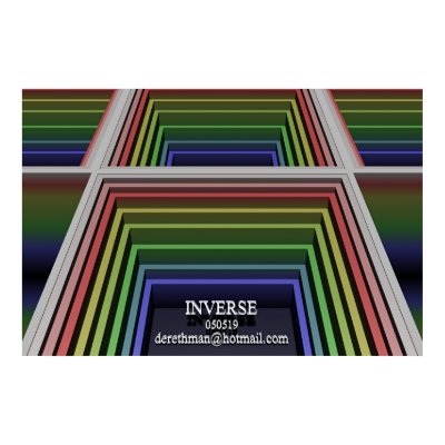 Inverse (print) by Derethman