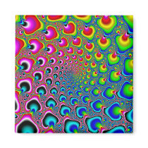 Inverse Spiral Fridge Magnets