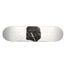 invert acoustic guitar player sit grey skateboard