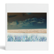inverted beach sky neat abstract florida shore vinyl binders