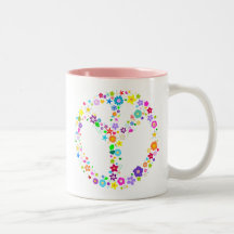 Inverted Peace Sign - as its inventor wanted Coffee Mug