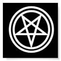 Inverted pentagram poster posters by freepaganpages Inverted pentagram poster posters
