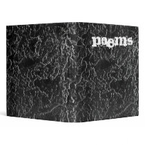 Inverted Stucco Black and White wall picture Binders