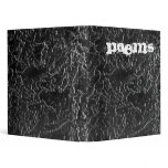 Inverted Stucco Black and White wall picture binders
