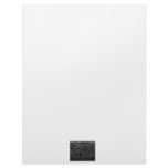 Inverted Stucco Black and White wall picture Custom Letterhead