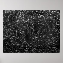 Inverted Stucco Black and White wall picture Print